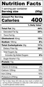 walnut chocolate chip protein cookie, 13g
