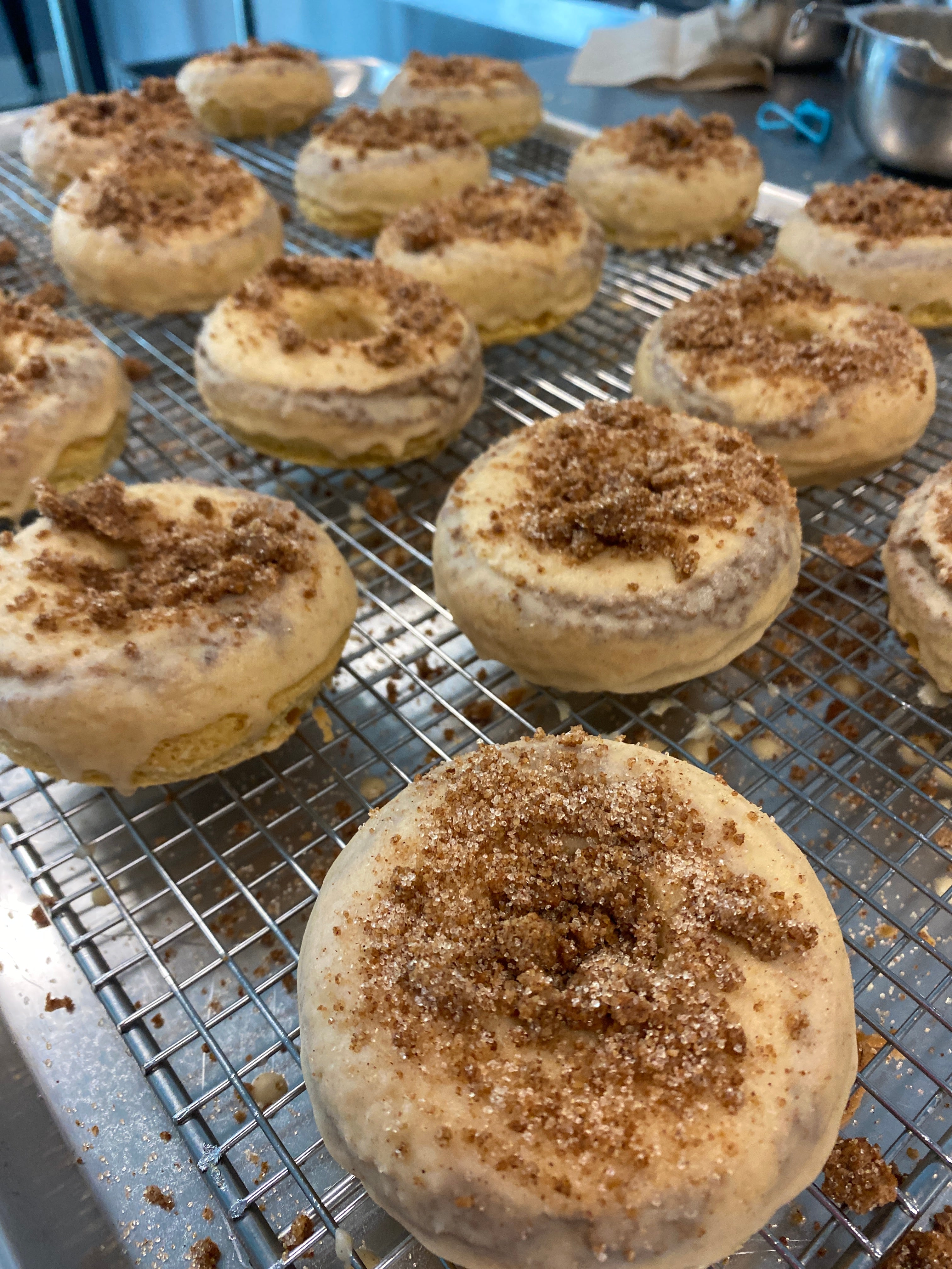 coffee cake donut