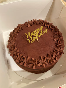 8 inch chocolate cake - 4 layer